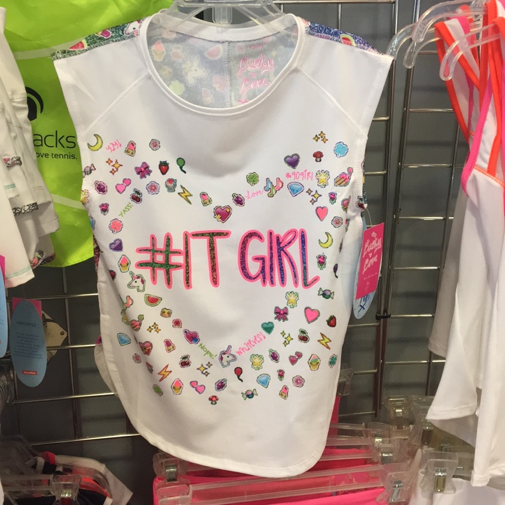 Girls tennis top